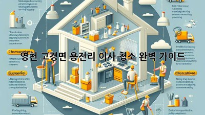 영천 고경면 용전리 이사 청소 완벽 가이드